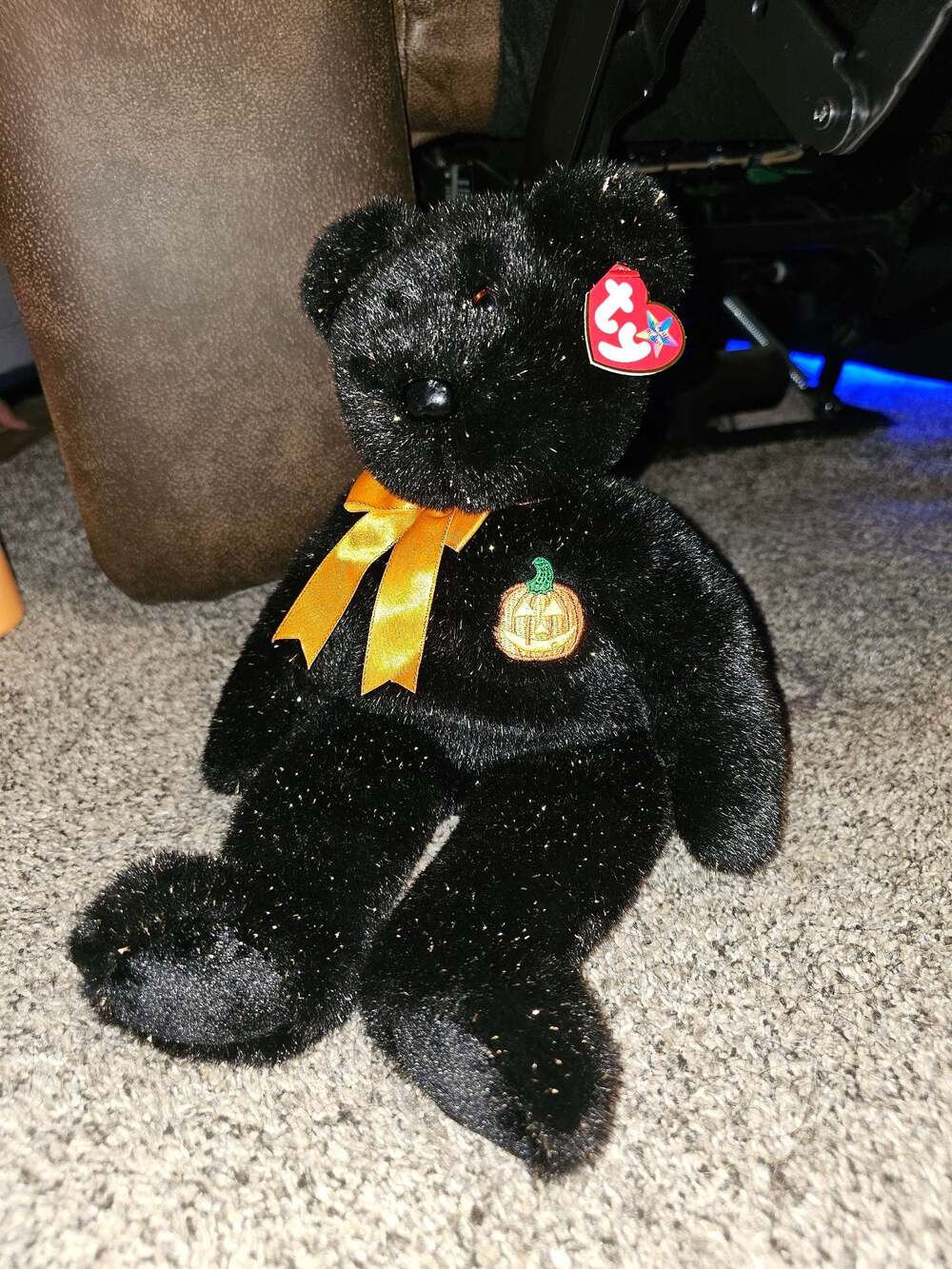 Ty Beanie Buddy Haunt the Halloween Bear